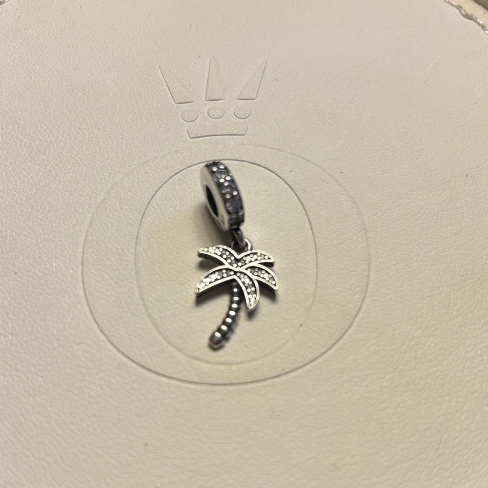 Pandora Silver Palm Tree Charm